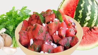 Рецепт Арбузов в банках на зиму с чесноком