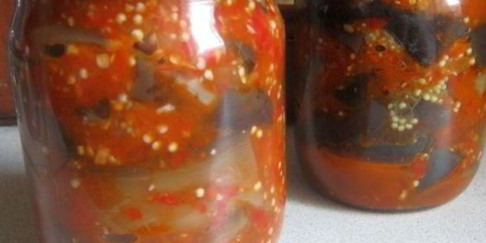 Как приготовить баклажаны на зиму тещин язык