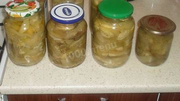 Рецепт Баклажанов на зиму в масле с чесноком