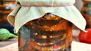 Рецепт Баклажанов по-грузински на зиму