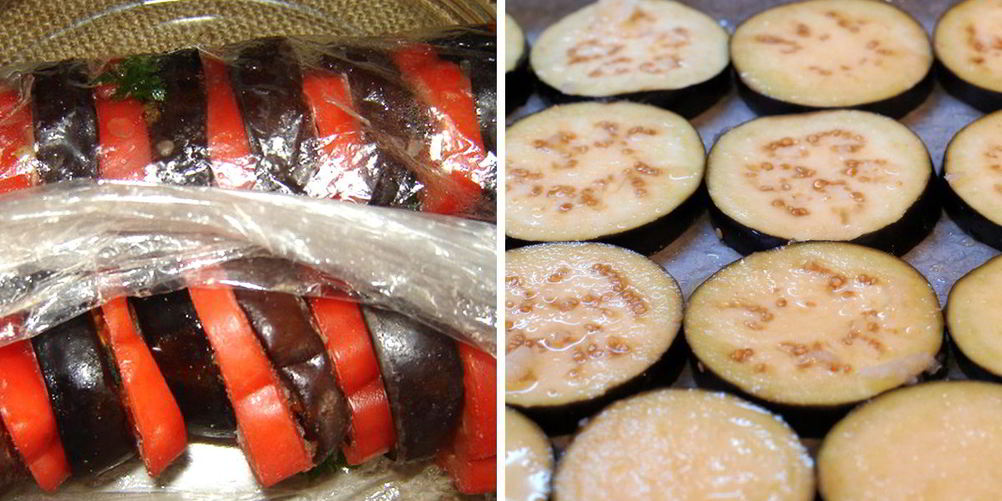 Как приготовить баклажаны с помидорами на зиму