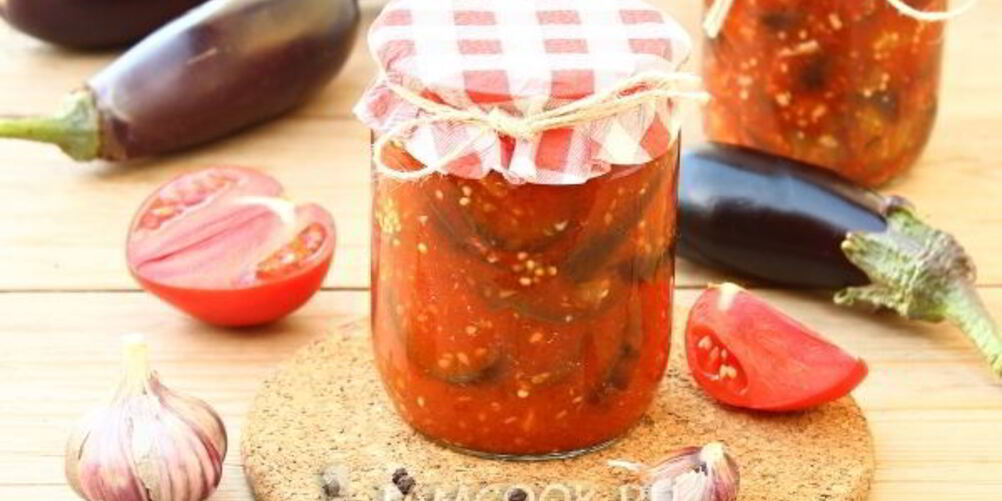 Как приготовить баклажаны в томате на зиму