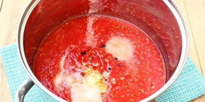 Рецепт баклажанов в томате на зиму