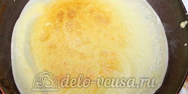 Рецепт блинчиков с джемом