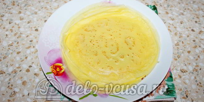 Рецепт блинчиков с джемом