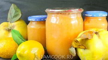 Рецепт Джема из айвы на зиму