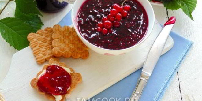 Рецепт джема из красной смородины