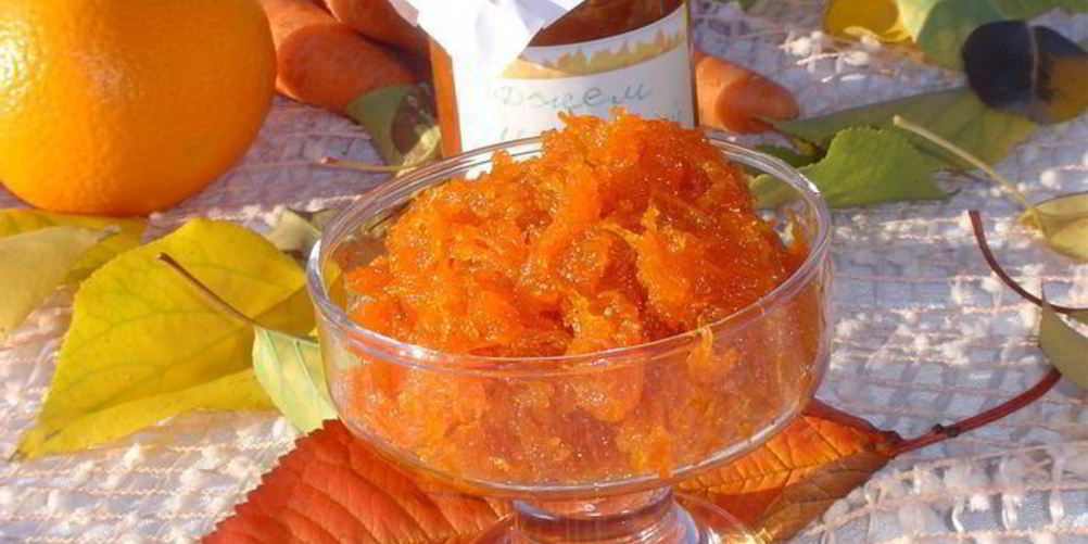 Как приготовить джем морковный с апельсиновой ноткой
