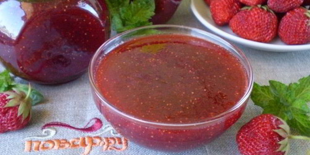 Как приготовить клубничный джем