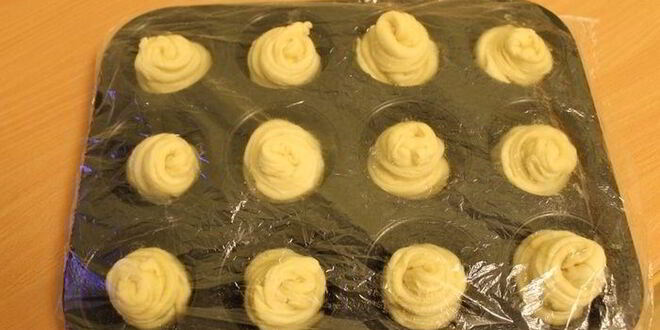 Рецепт краффинов с джемом