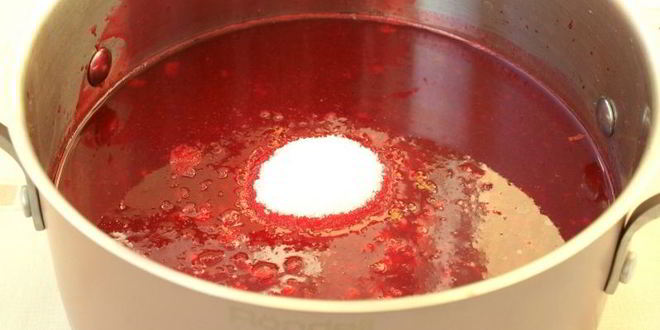 Рецепт малинового джема с апельсином