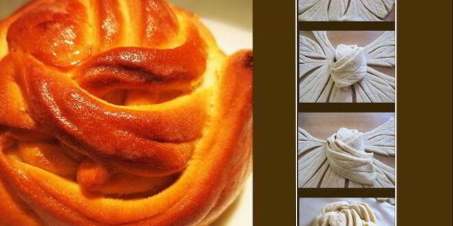 Рецепт слоеных булочек с малиновым джемом