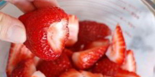 Рецепт сырого клубнично-малиновый джем