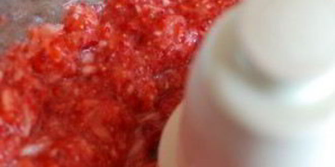 Рецепт сырого клубнично-малиновый джем