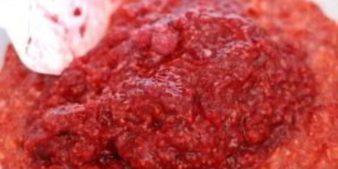 Рецепт сырого клубнично-малиновый джем