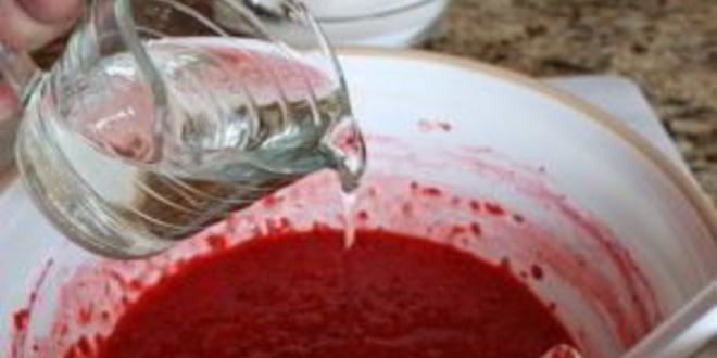 Рецепт сырого клубнично-малиновый джем