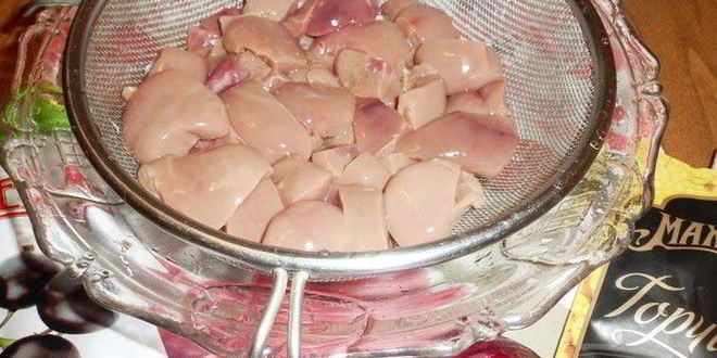 Рецепт телячьих почек в соусе из горчицы и джема