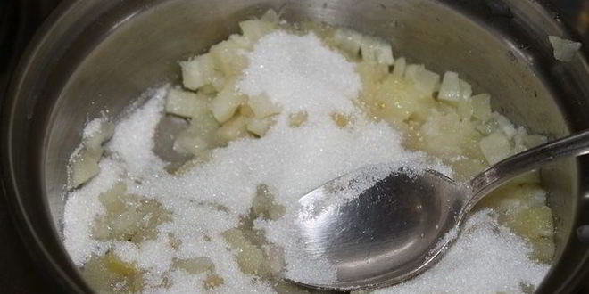 Рецепт трубочек с ананасовым джемом