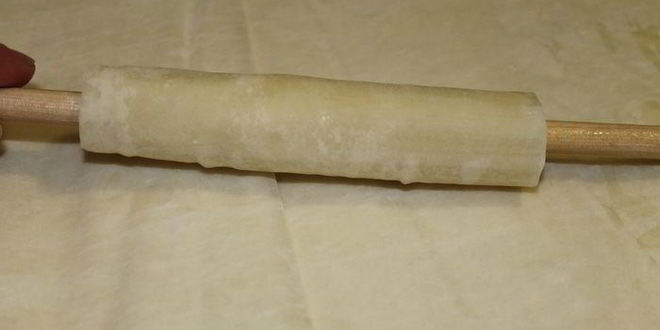 Рецепт трубочек с ананасовым джемом