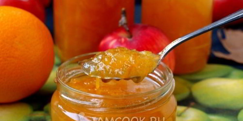 Как приготовить яблочный джем с апельсинами на зиму