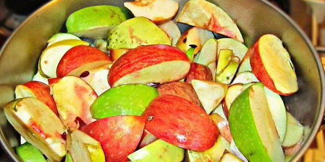 Рецепт яблочного джема с черноплодной рябиной