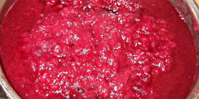 Рецепт яблочного джема с черноплодной рябиной