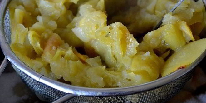 Рецепт яблочного джема янтарного