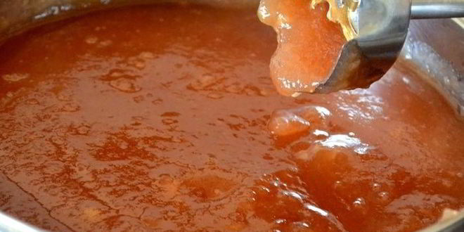 Рецепт яблочного джема янтарного