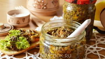 Рецепт Икры из опят на зиму