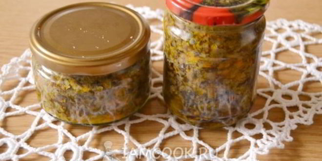 Рецепт икры из опят на зиму