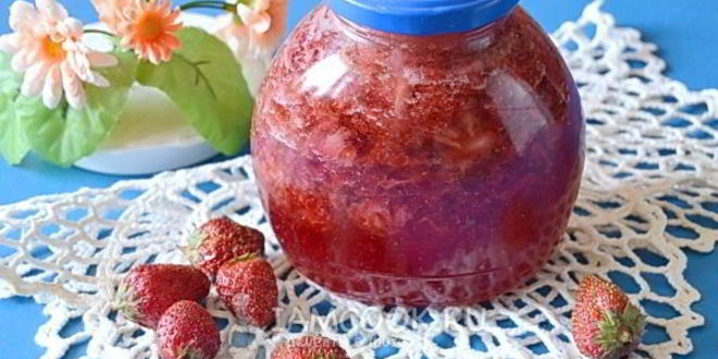 Рецепт клубники без варки