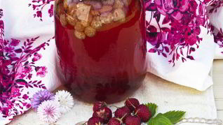 Рецепт Клубничного компота на зиму