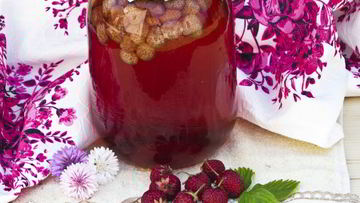 Рецепт Клубничного компота на зиму