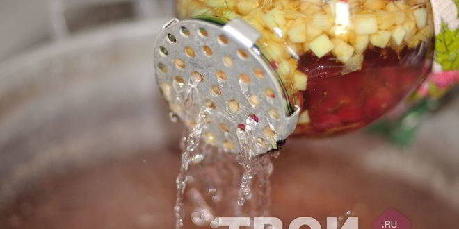 Рецепт компота ассорти