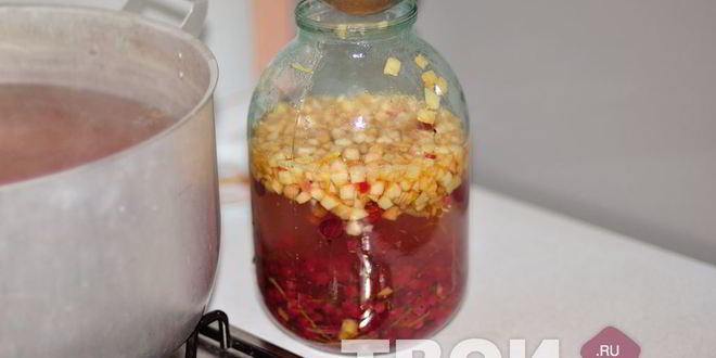 Рецепт компота ассорти