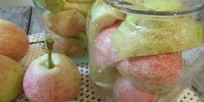 Рецепт компота грушевого с медом