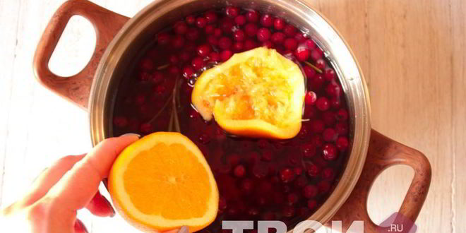 Рецепт компота из брусники