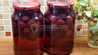 Рецепт Компота из черешни на зиму