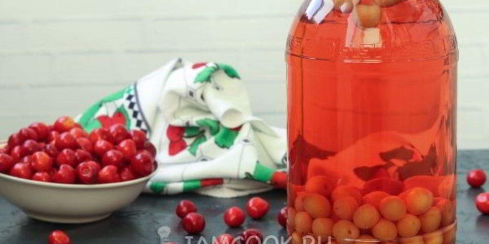 Как приготовить компот из черешни с косточками без стерилизации