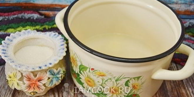 Рецепт компота из черешни с лимоном на зиму