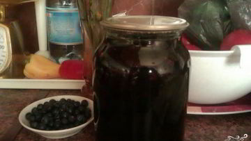 Рецепт Компота из черники на зиму