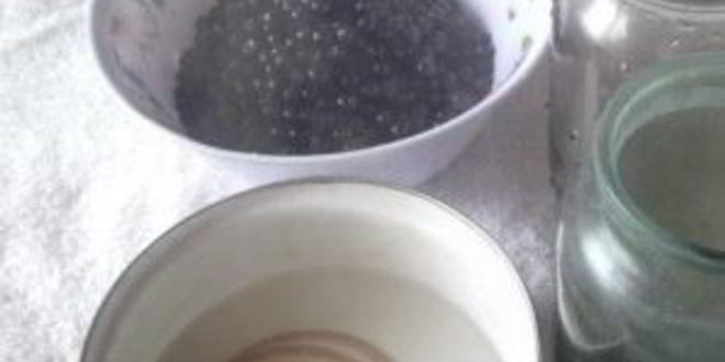 Рецепт компота из черники на зиму