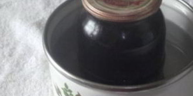 Рецепт компота из черники на зиму