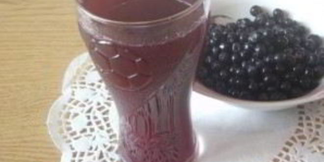 Рецепт компота из черники на зиму