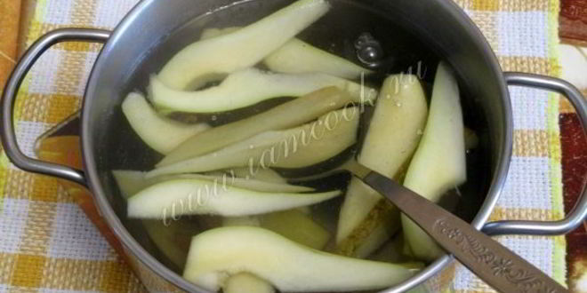 Рецепт компота из груш