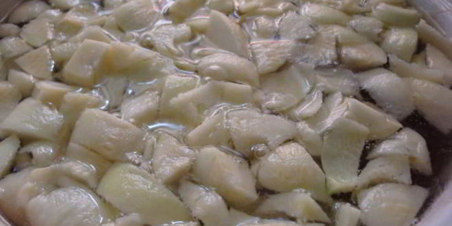 Рецепт компота из кабачков