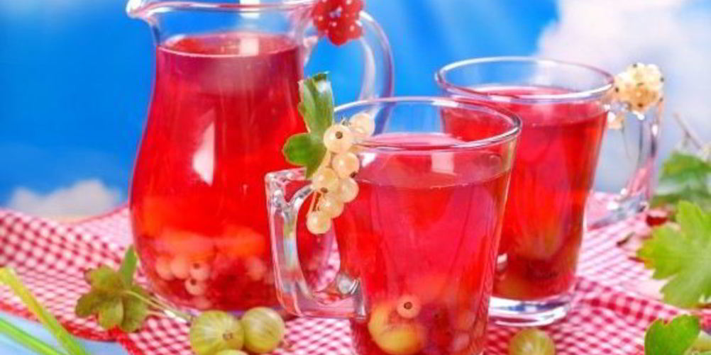 Как приготовить компот из крыжовника и смородины