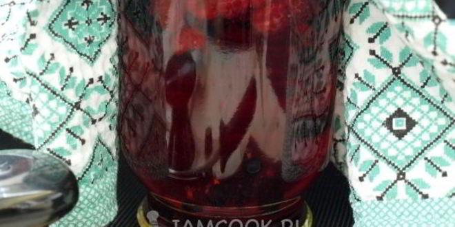 Рецепт компота из малины и смородины