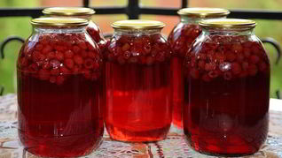 Рецепт Компота из малины на зиму