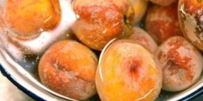 Рецепт компота из персиков на зиму